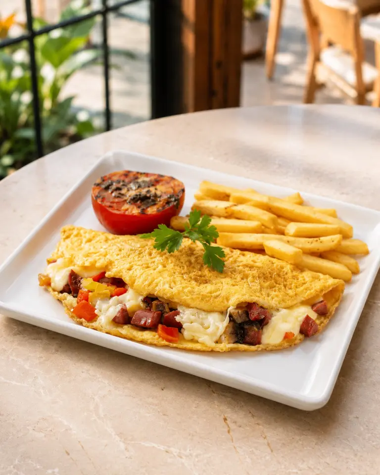 Karışık Omlet